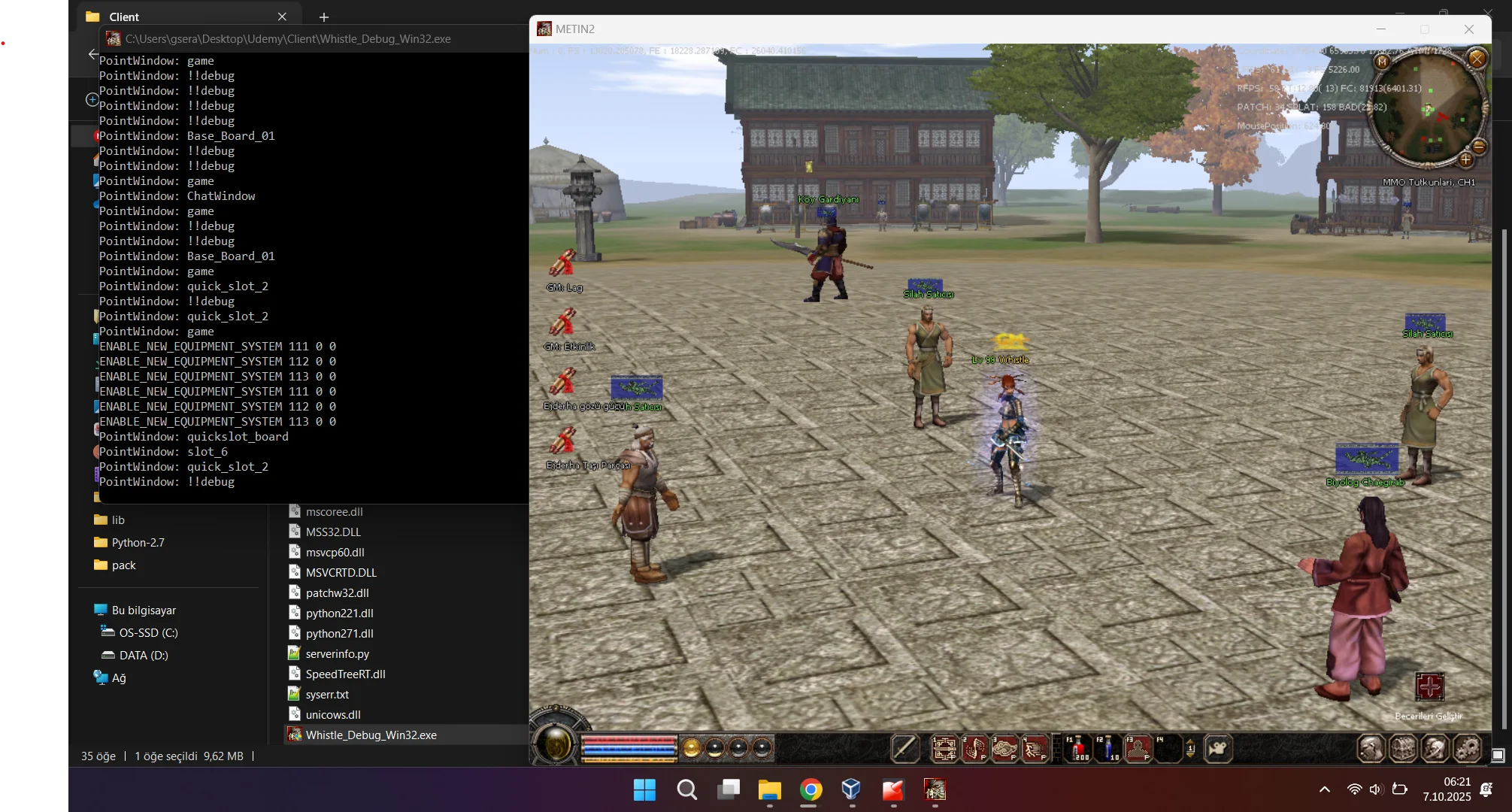 cpp23e yükseltilmiş client ile oyun içi görüntü.webp