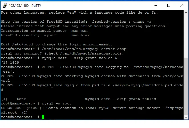Problem 2 With Mysql -Change Password.webp