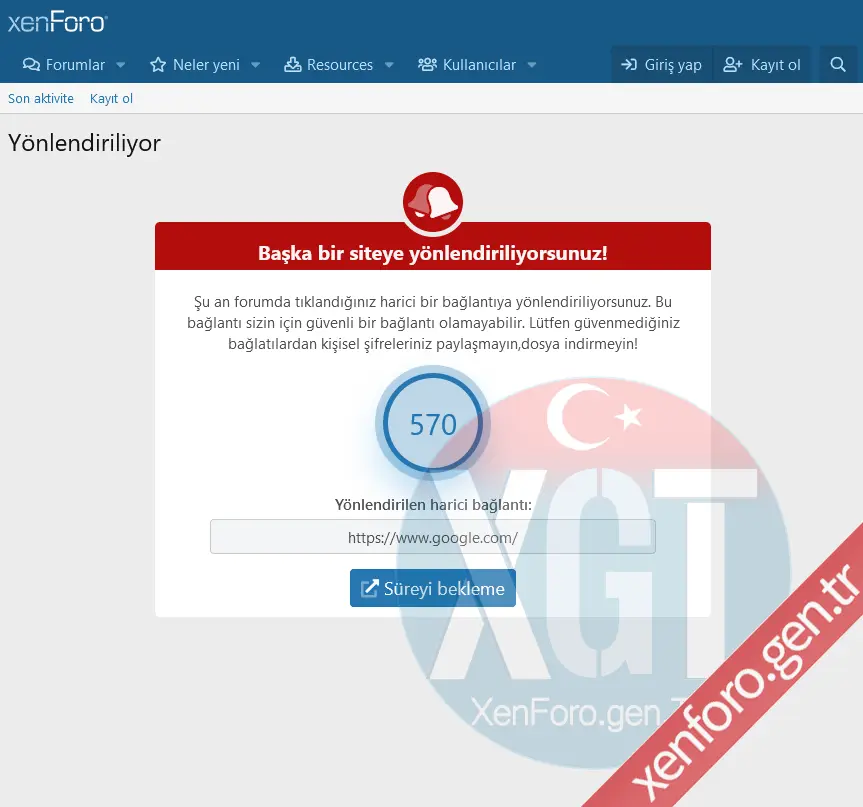 Xenforo Harici (Dış) bağlantıları yönlendirme.png